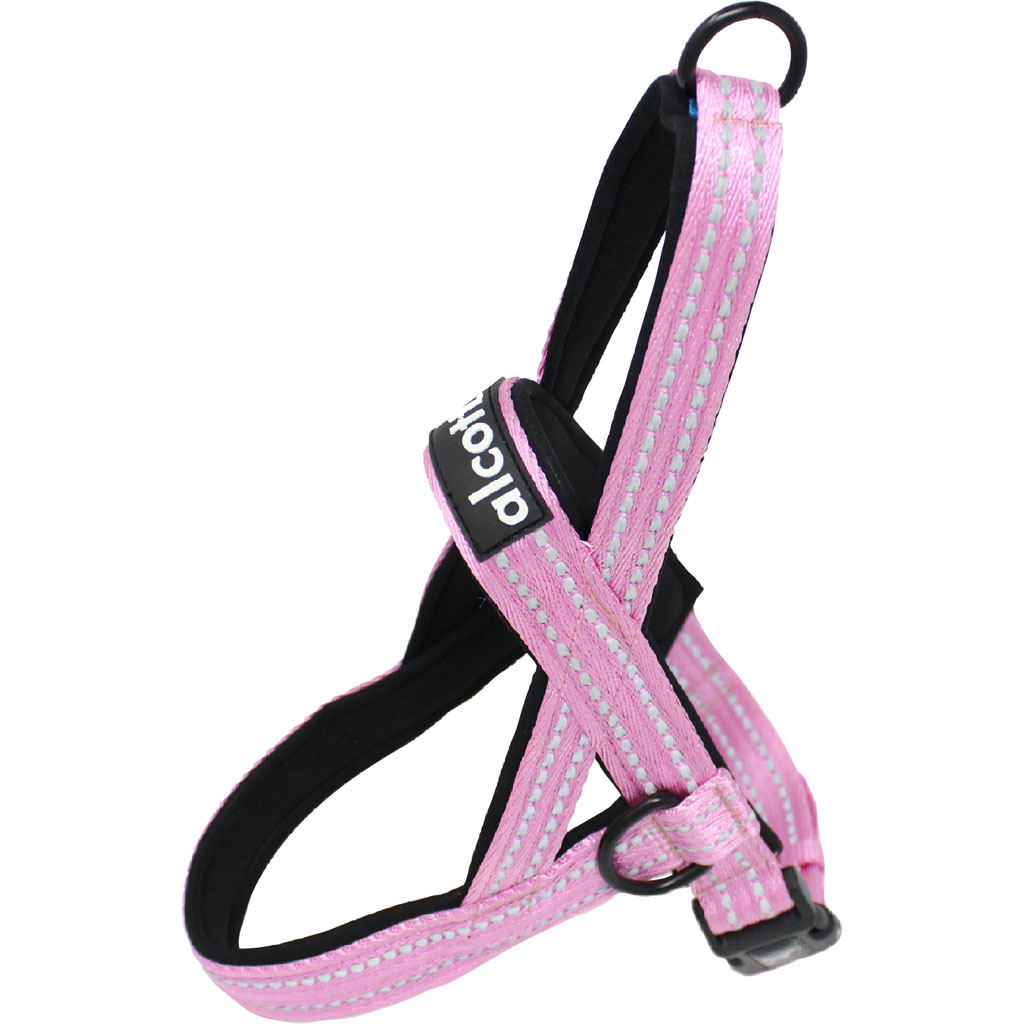 Picture of Alcott NOR HNS LG PK Rope Norwegian Harness - Bright Pink - Large - Case of 12