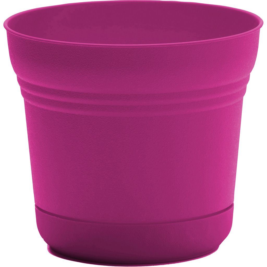 Saturn Planter - Fuchsia - 10 in.