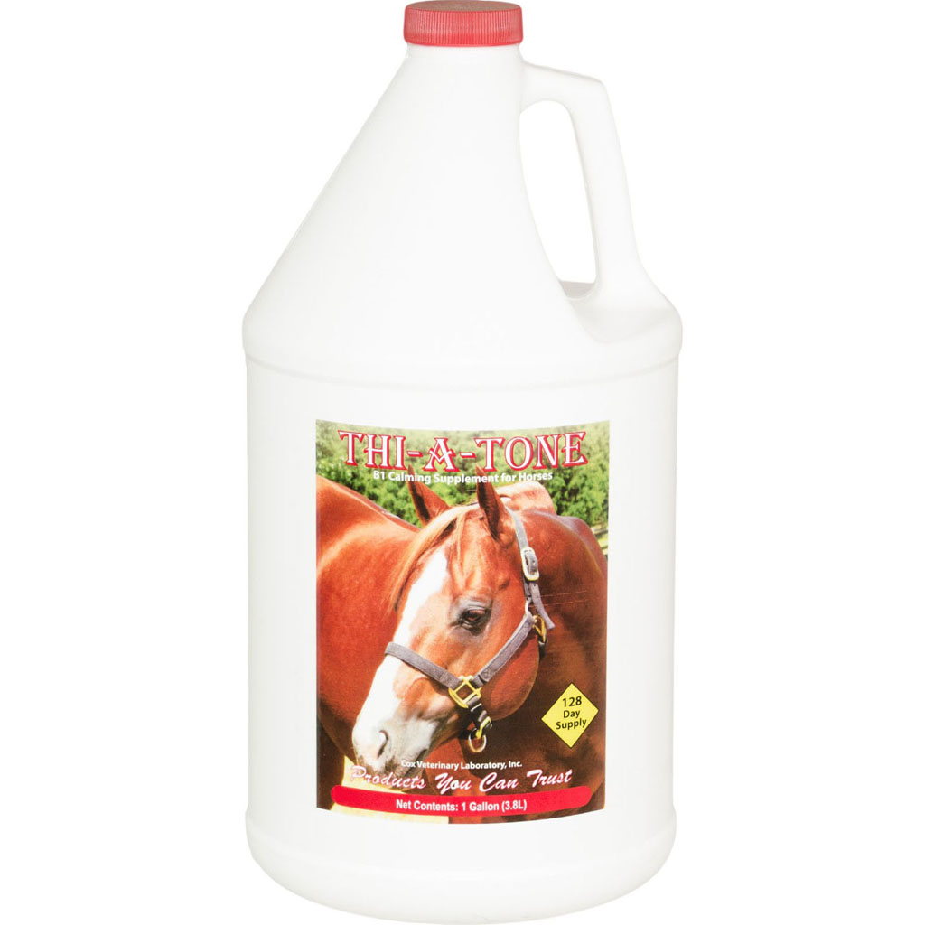 Picture of Cox Vet Lab 2979 Thi-A-Tone B1 Calming Supplement - Cherry - 1 gal - Case of 4