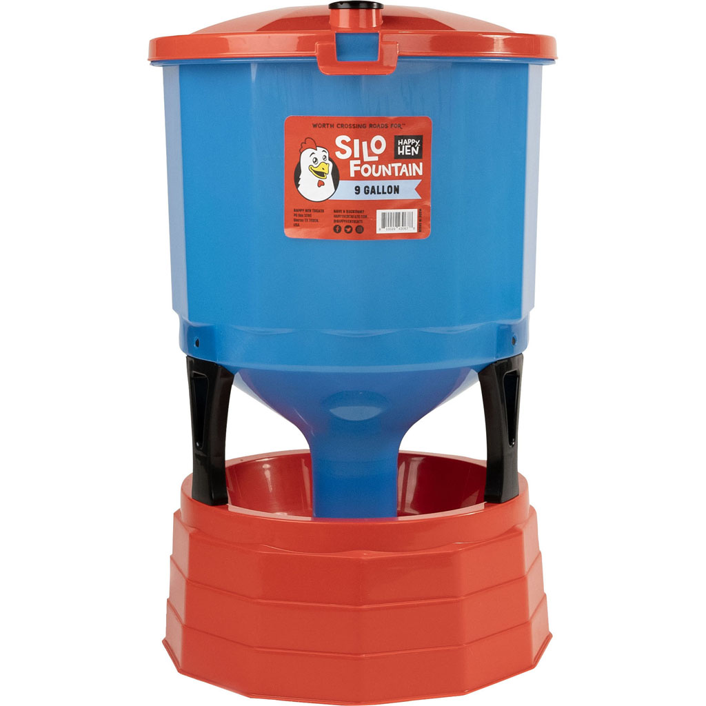 Picture of Happy Hen Treats 089-17034 9 gal Hen Silo Fountain