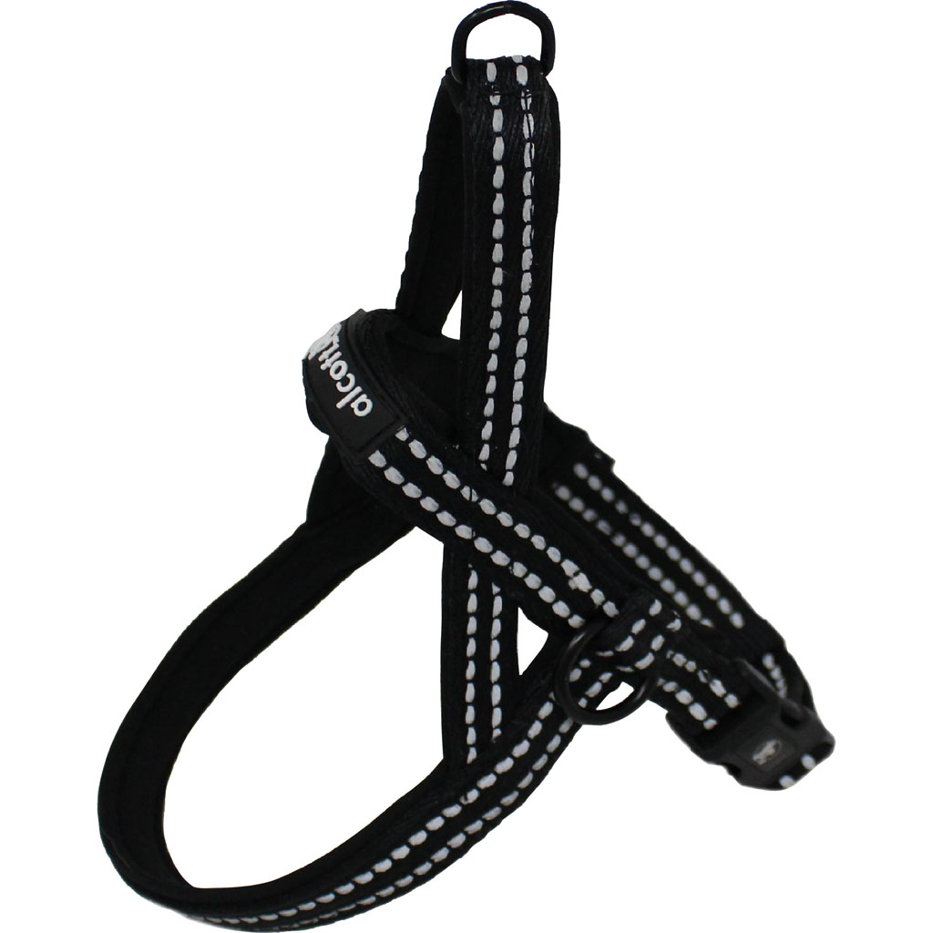 Picture of Alcott NOR HNS LG BK Rope Norwegian Harness - Bright Black - Large - Case of 12
