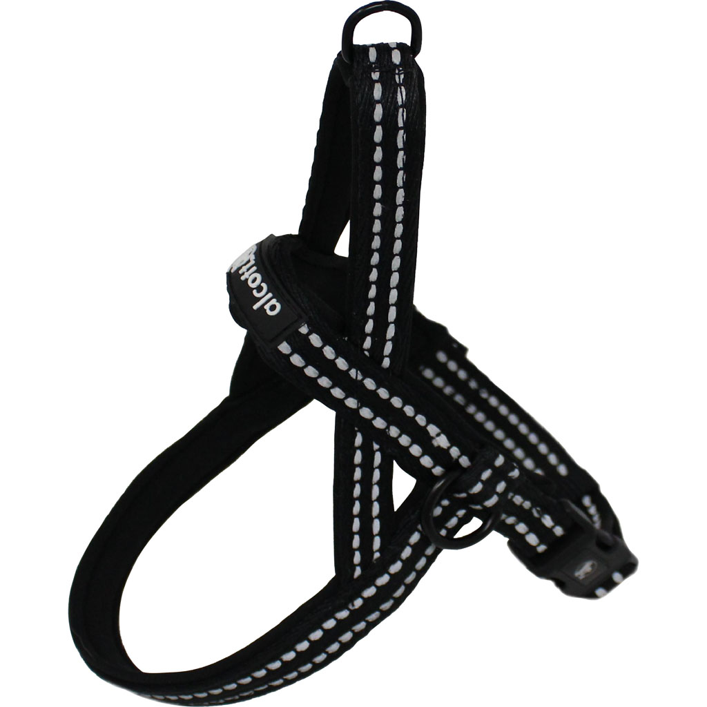 Picture of Alcott NOR HNS XL BK Rope Norwegian Harness - Bright Black - Extra Large - Case of 12
