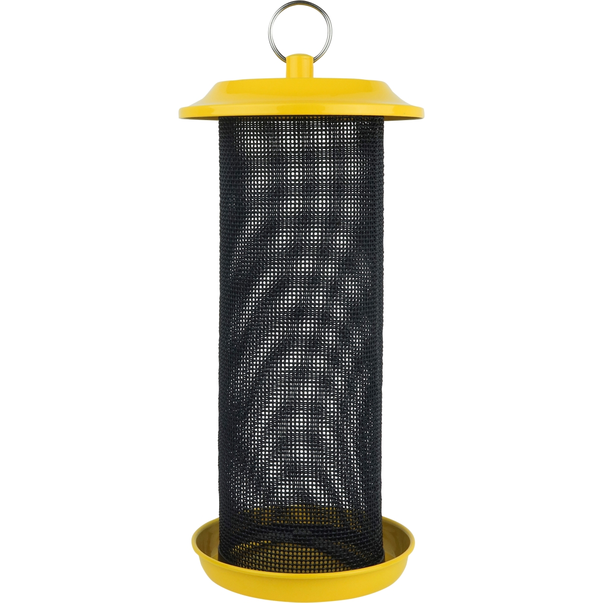 Picture of Natures Way KMESH-1 2.13 qt. Sunglow Metal Mesh Thistle Bird Feeder - Yellow - Case of 4