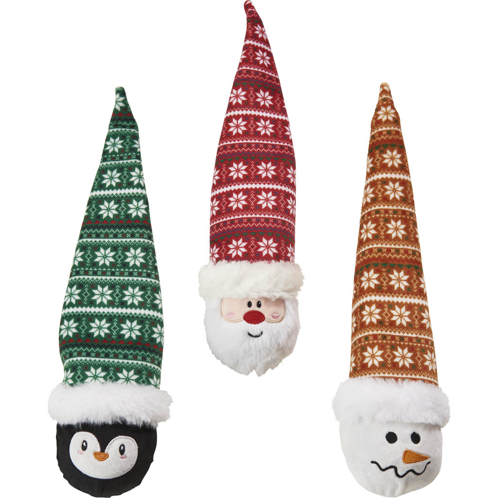 Picture of Spot 58374 15 in. Holiday Snowball Flingers Dog Toys - Assorted Color - Case of 48