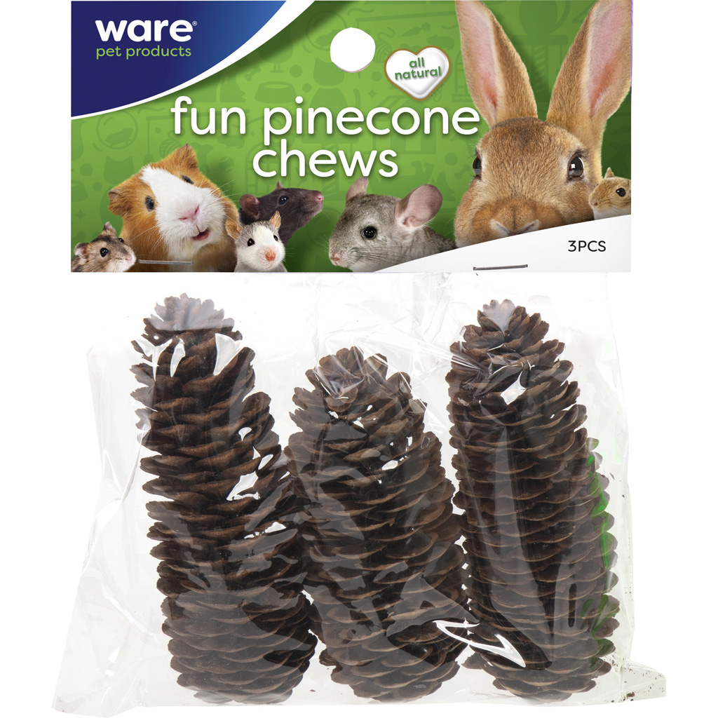 Picture of Ware 10420 Pinecone Chews - 3 Piece - Case of 48