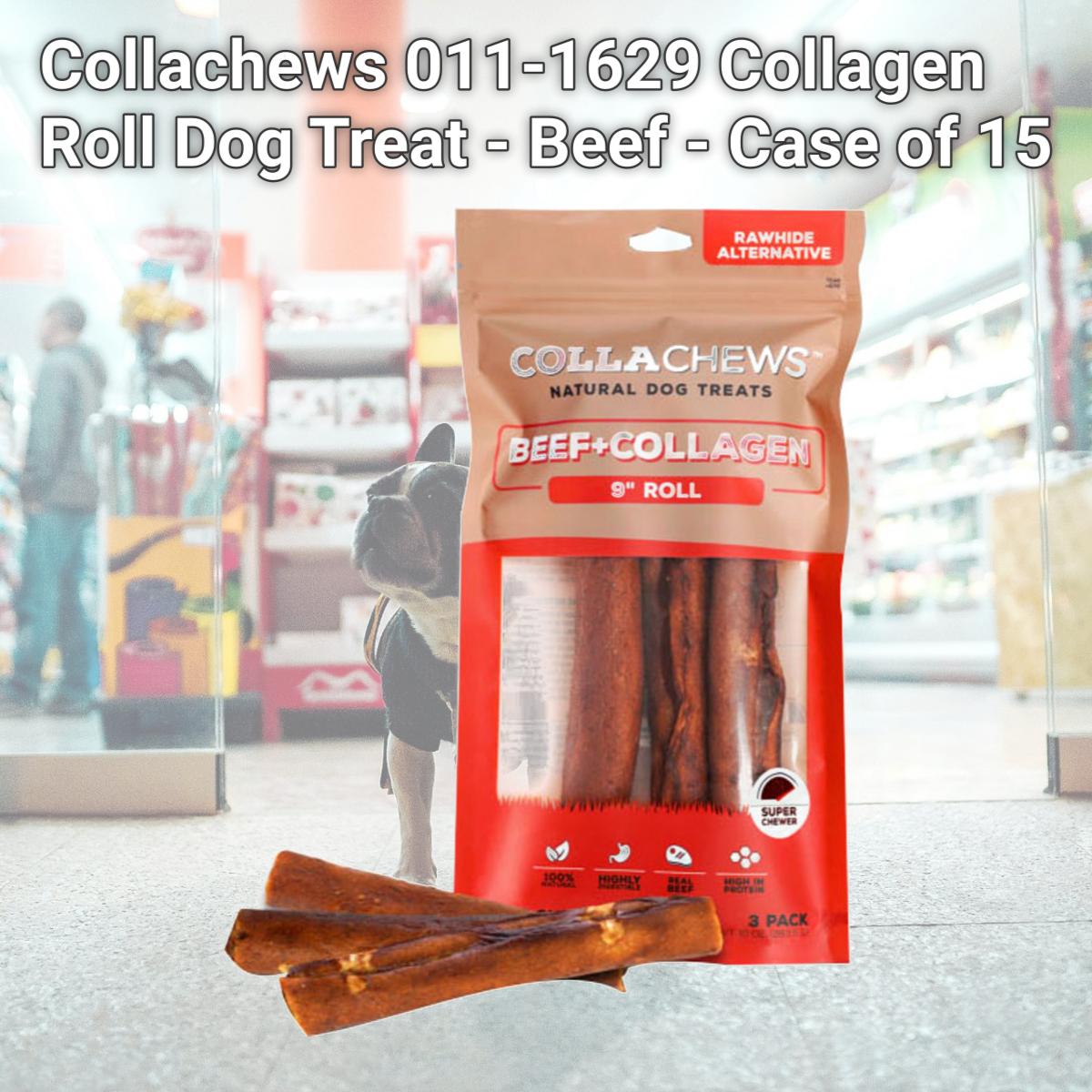 Picture of Collachews 011-1629 Collagen Roll Dog Treat - Beef - Case of 3