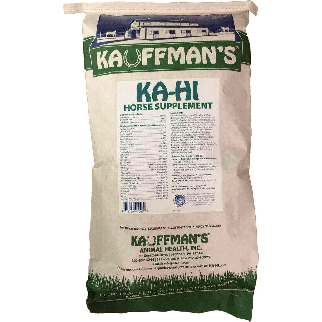 Picture of Kauffmans FG-KAHI-500011 Ka-Hi Horse Supplement - 50 lbs