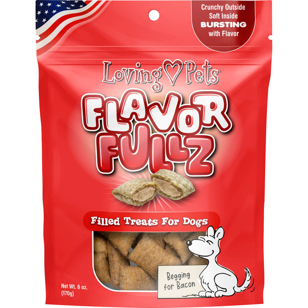 Picture of Loving Pets 5231 6 oz Flavor Fullz Dog Treats&#44; Bacon