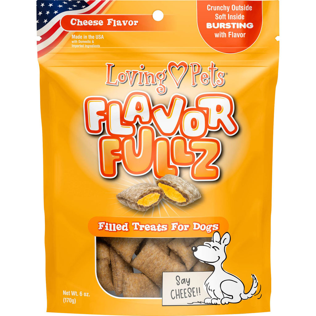 Picture of Loving Pets 5232 6 oz Flavorfully Dog Treats - Cheese - Case of 12
