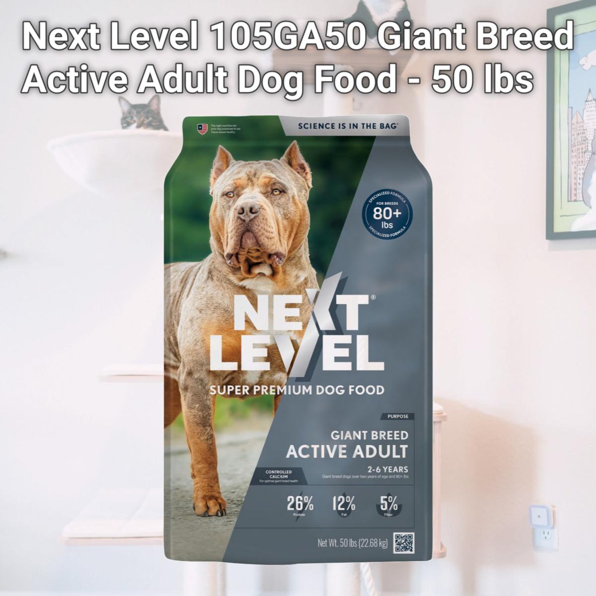 Picture of Next Level 105GA50 Giant Breed Active Adult Dog Food - 50 lbs