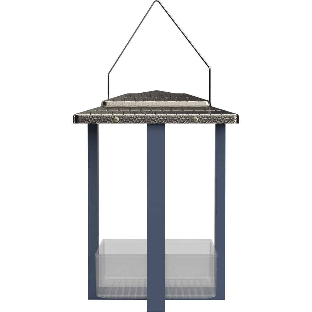 Picture of Natures Way FLY-2S Fly in Hanging Metal Fly Through Bird Feeder - Blue - 4 Cup - Case of 2