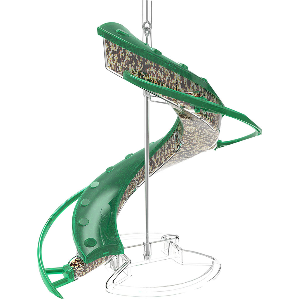 Picture of Cascade 25495 Helix Songbird Seed Feeder - Green - 1 lbs