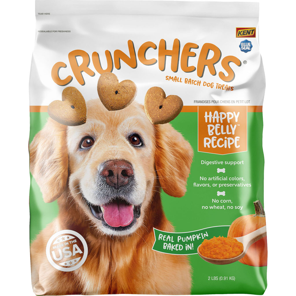 Picture of Blue Seal 8188-8189 Crunchers Happy Belly Dog Biscuit - Pumpkin - 2 lbs - Case of 12