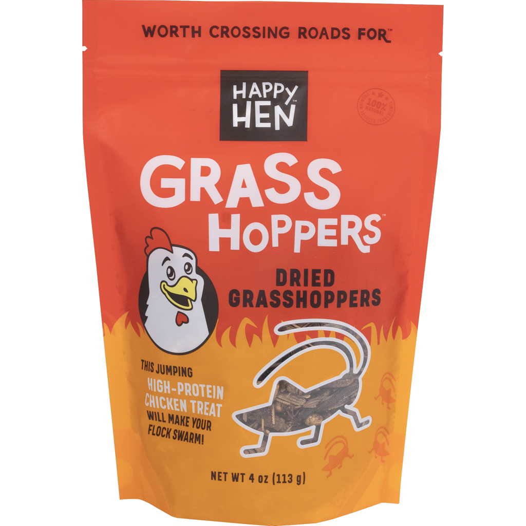 Picture of Happy Hen 089-17025 4 oz Dried Grass Hoppers - Case of 6