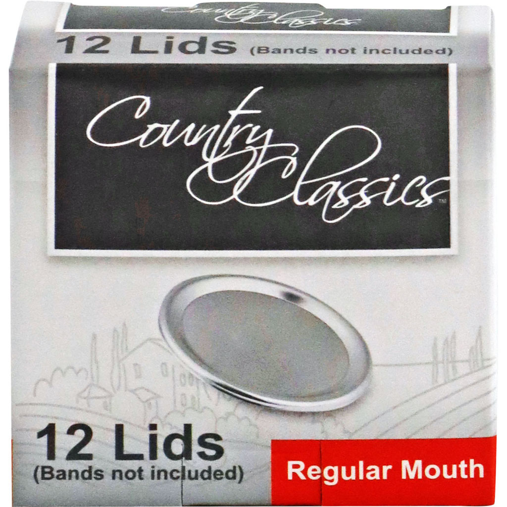 Picture of Country Classics CCCL-012-RM Regular Mouth Lids - 12 Count