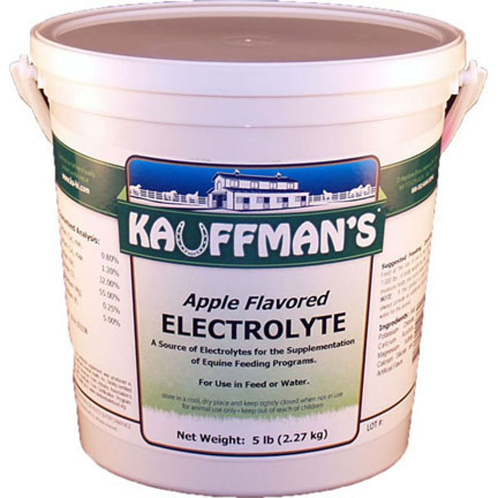 Picture of Kauffmans FG-KAHI-100322 Electrolyte for Supplementation Equine - Apple - 15 lbs