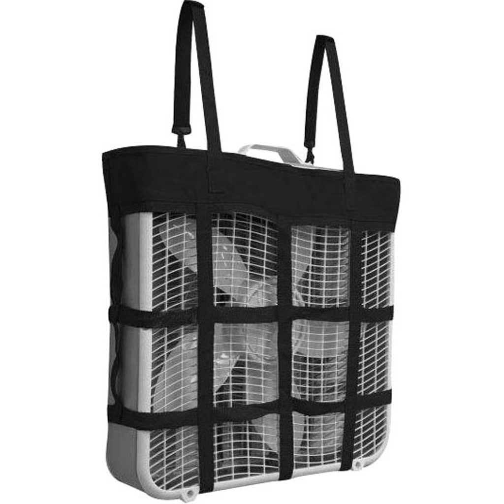 4-212569 20 x 20 x 4 in. Nylon Box Fan Holder - Black