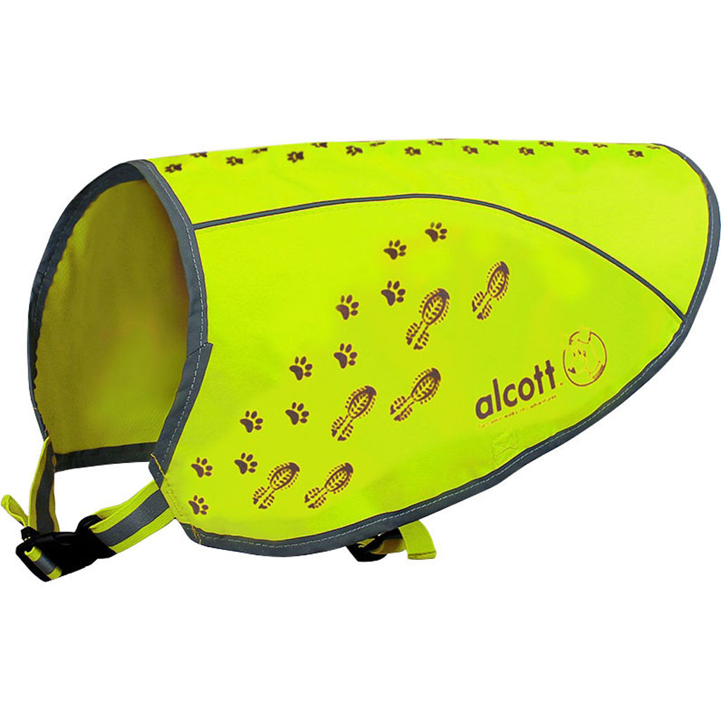 Picture of Alcott APL ES SM DV Visibility Dog Vest - Yellow - Small - Case of 48