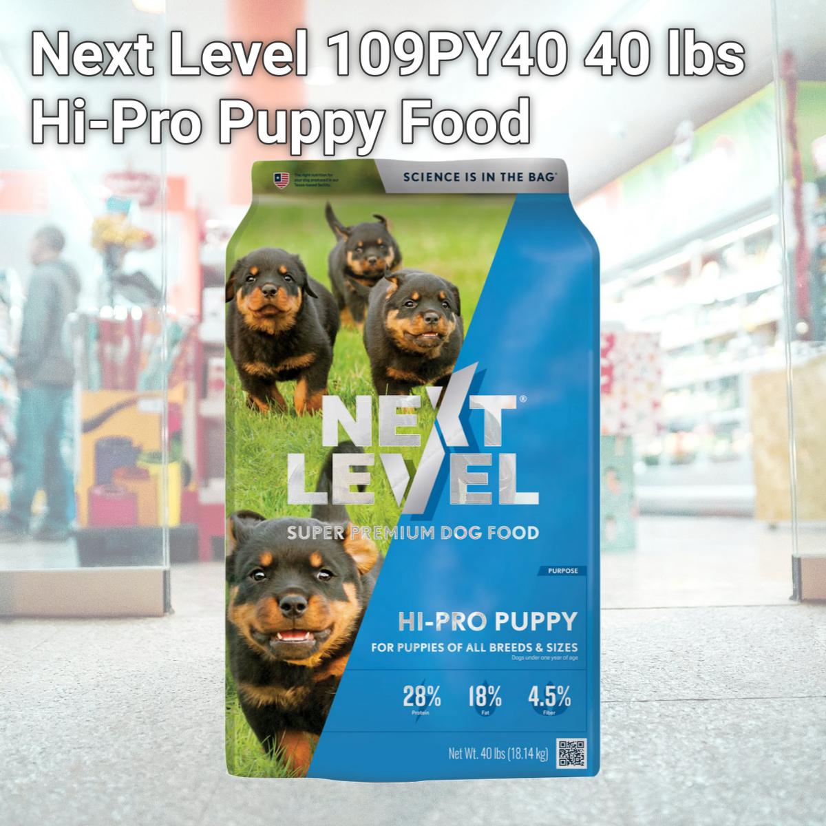 Picture of Next Level 109PY40 40 lbs Hi-Pro Puppy Food