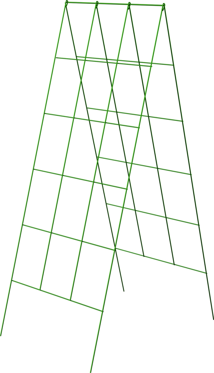 A-Frame Plant Support Trellis - Green - 48 x 18 in. - Durable Design