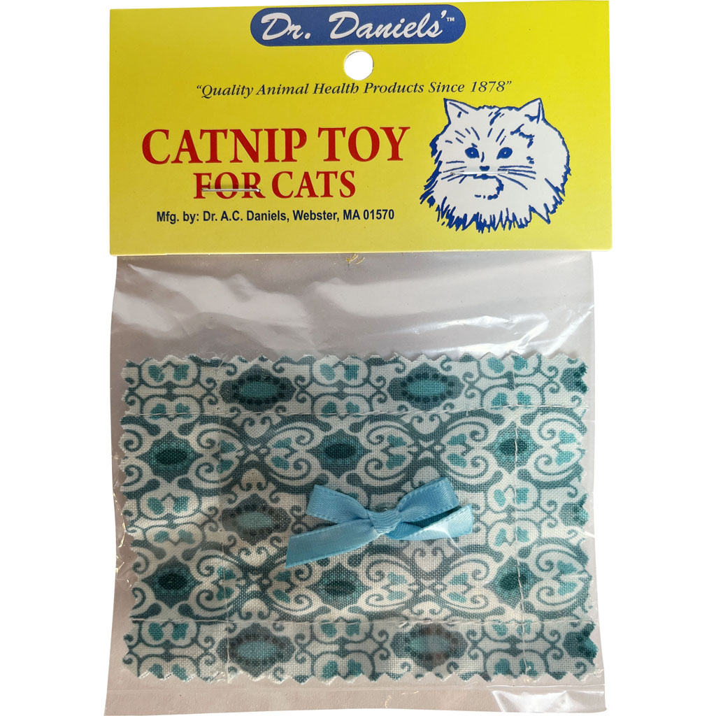Picture of Dr. Daniels 36012 Catnip Pillow with Bow 100 Percent Filled - Case of 144