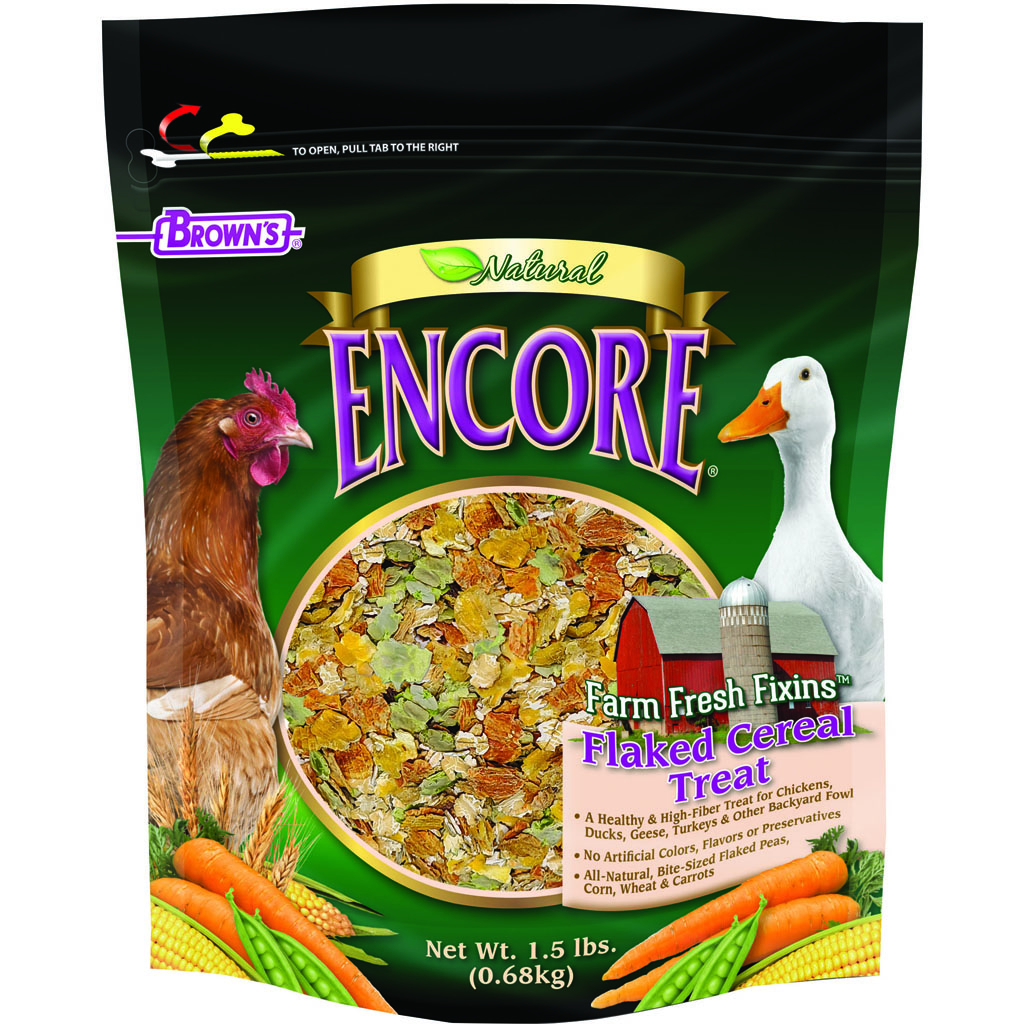 Picture of Browns 54012 Encore Natural Flaked Cereal Treat - 1.5 lbs - Case of 6