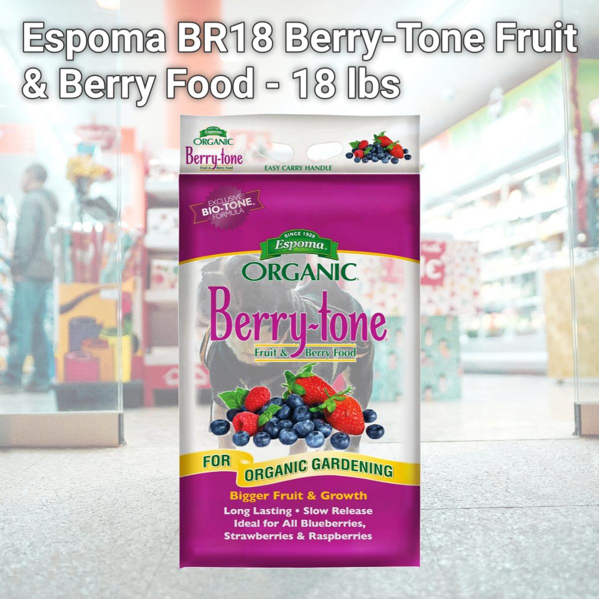 Picture of Espoma BR18 Berry-Tone Fruit & Berry Food - 18 lbs