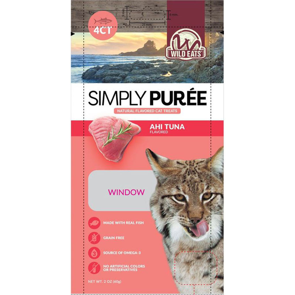 Picture of Wild Eats 71159 Cat Puree Treats - Ahi Tuna - 4 per Pack