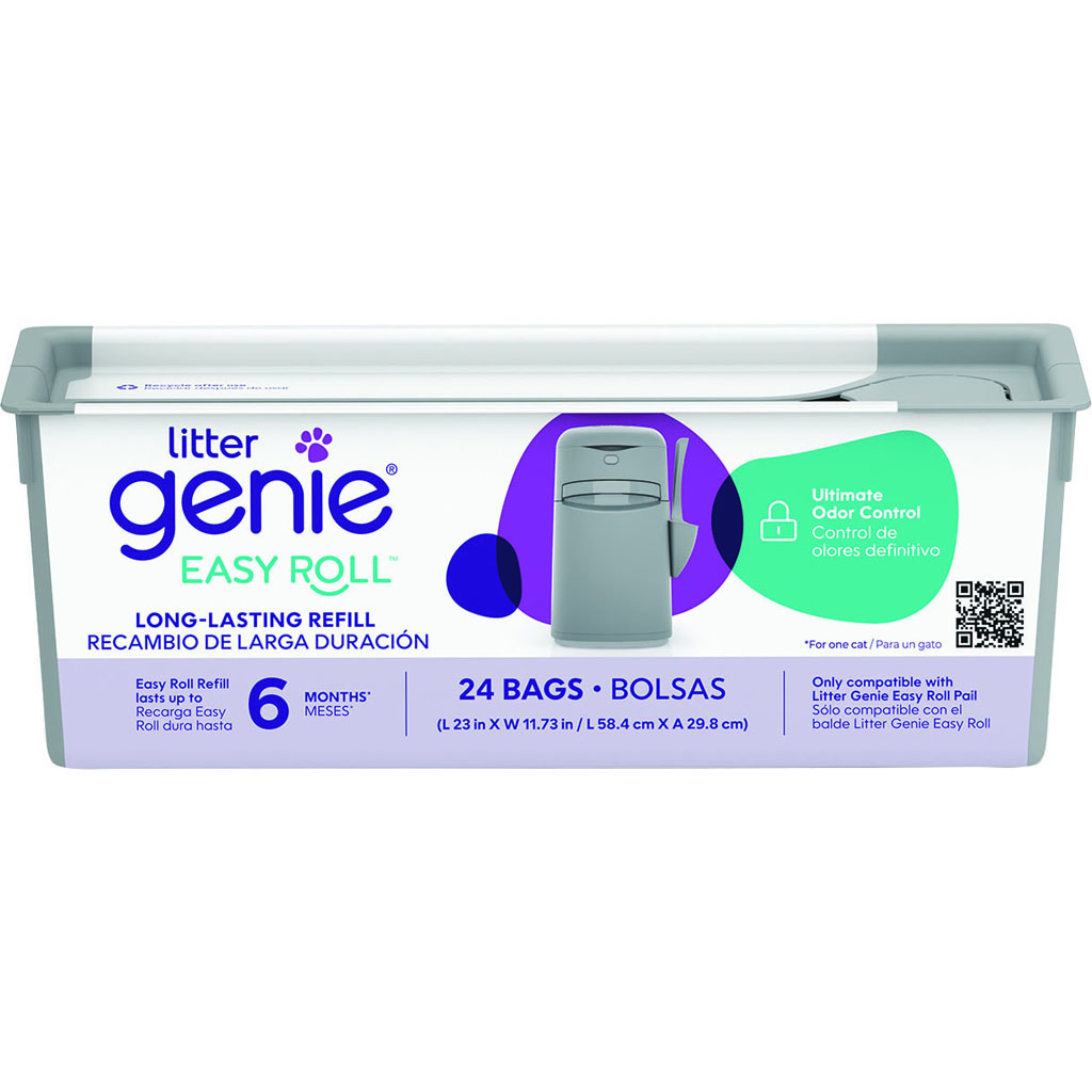 Picture of Litter Genie I000372 EZ Roll Refill Cat Bags - Case of 12