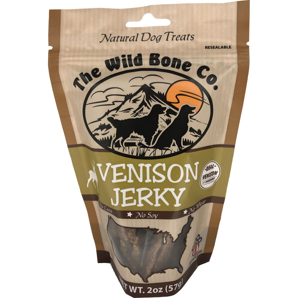 1910.6 Natural Jerky Dog Treats - Venison - 2 oz