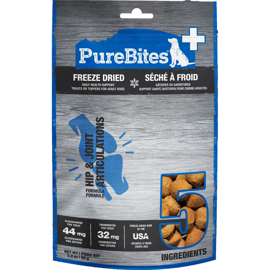 1PB85HJ11 Plus Freeze Dried Dog Hip & Joint - Chicken - 3 oz