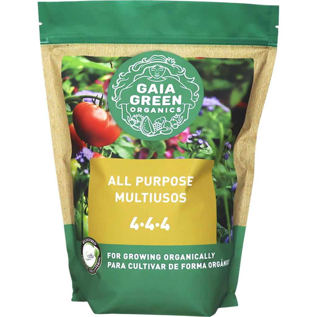 GAGAP2KGP Organics All Purpose Fertilizer 4-4-4 - 4.41 lbs - 2 kg