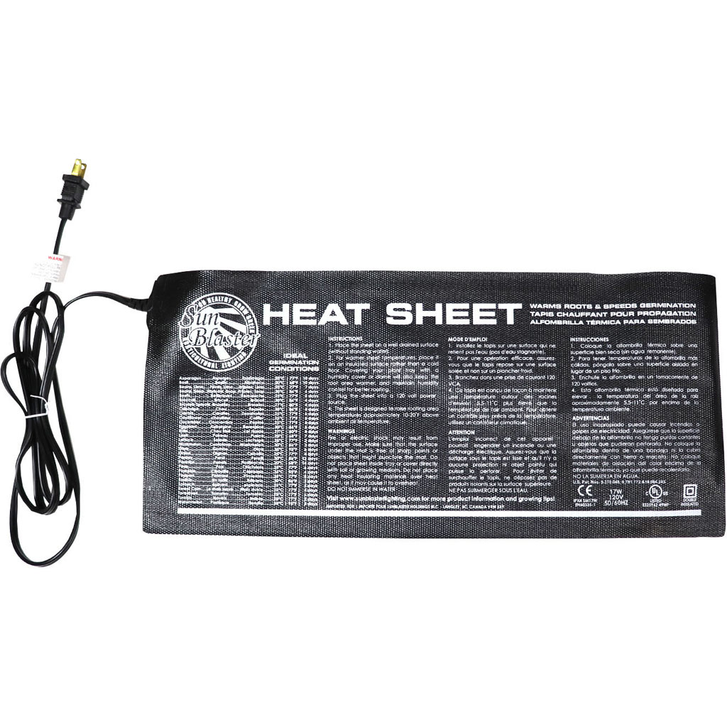 SL1400517 Heat Sheet Propagation Heating Mat - 9.1 in. x 19.7 in.