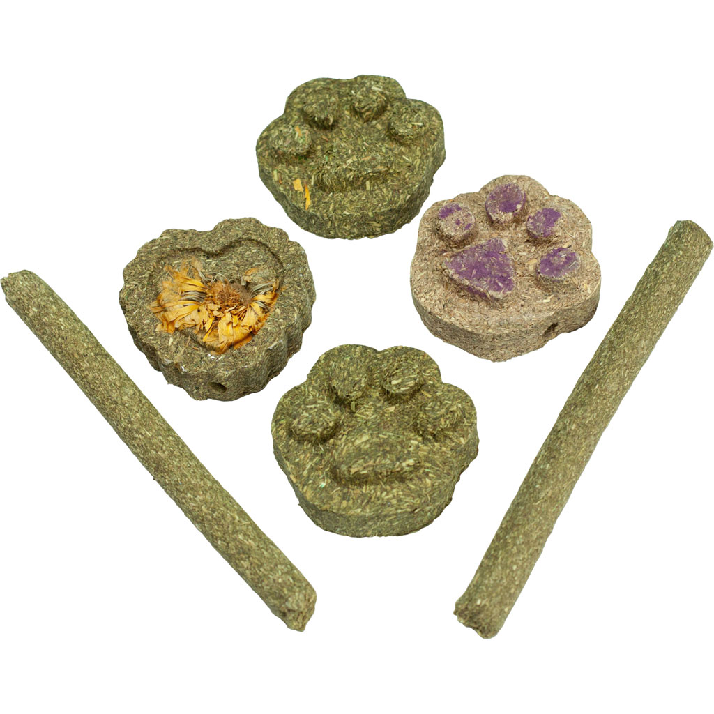 NB081  Timothy Hay Chews Variety Pack - 6 Piece
