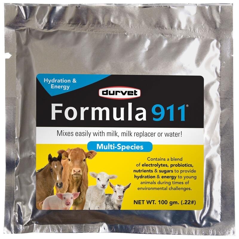 Picture of Durvet 001-1860 Formula 911 - 100 gm Rehydration Powder