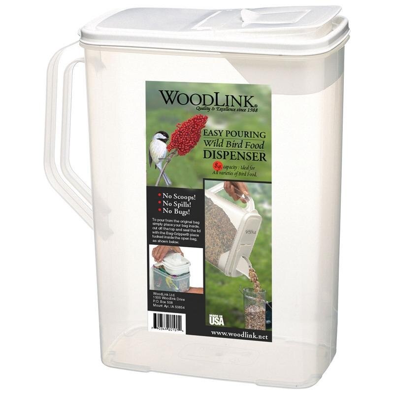 Picture of Audubon 25251-SC8QT Dual-Pour Plastic Storage Container - White - 8 qt.