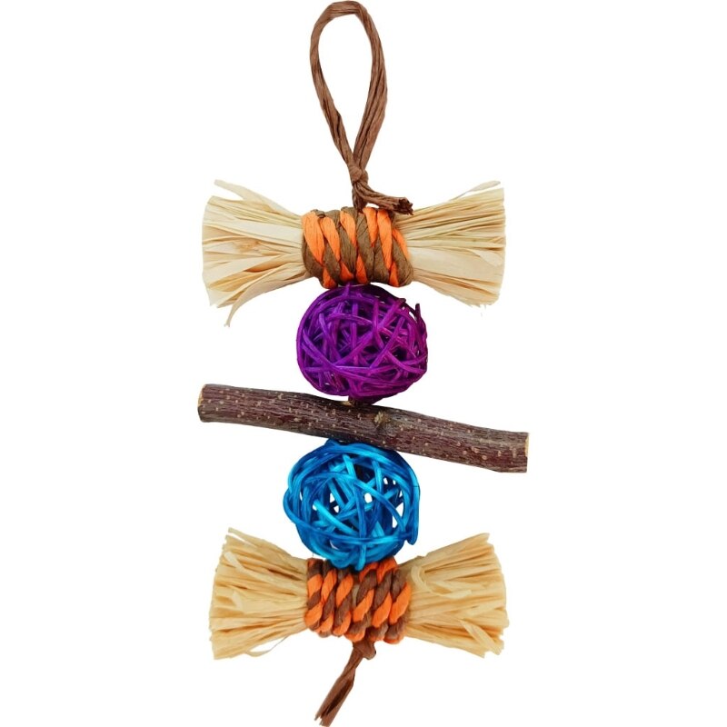 NB146 Silly Straw Bundles Hanging Chew Toy