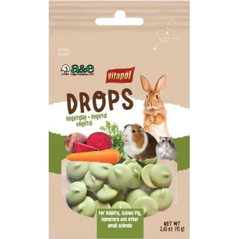 ZVP-1032 Yogurt Drops for Small Animals - Vegetable - 2.65 oz