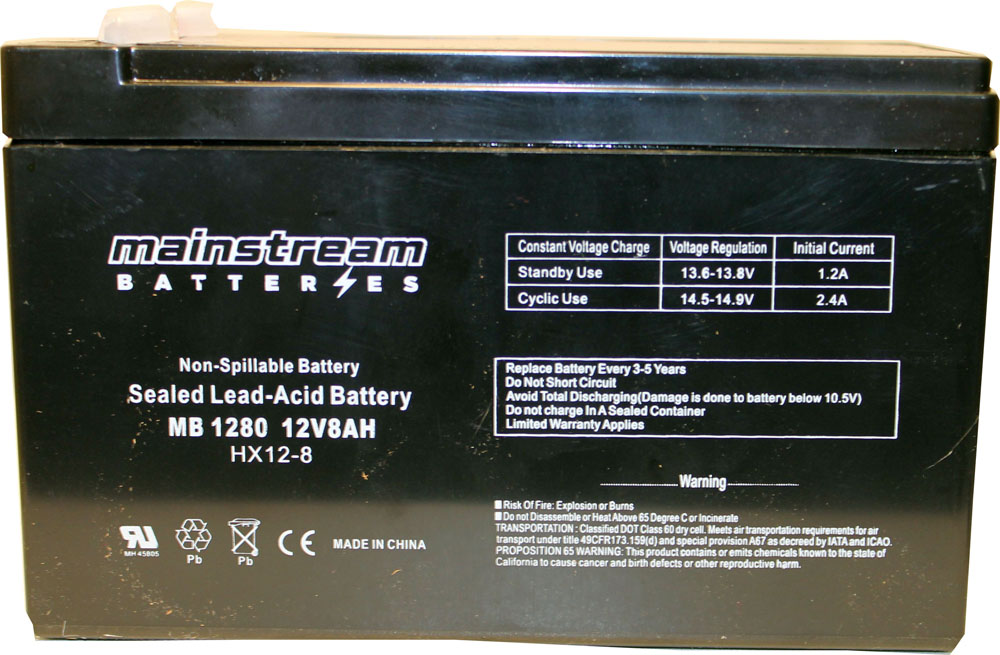Picture of Patriot 8800003-284 6V Replacement Battery for Solarguard 80 & 155&#44; Black