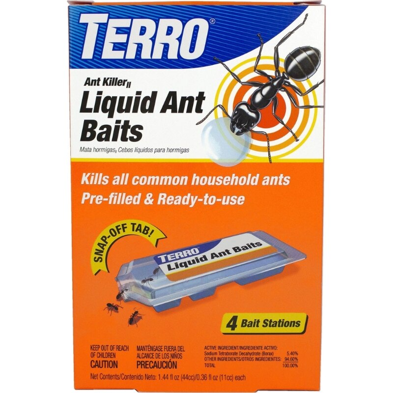 T324B  Ant Killer Liquid Ant Bait Stations - 0.21 oz - Pack of 4