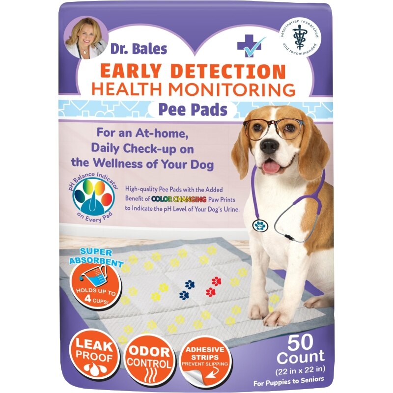 50052 Dr. Bales Health Monitoring Puppy Pads - Pack of 50