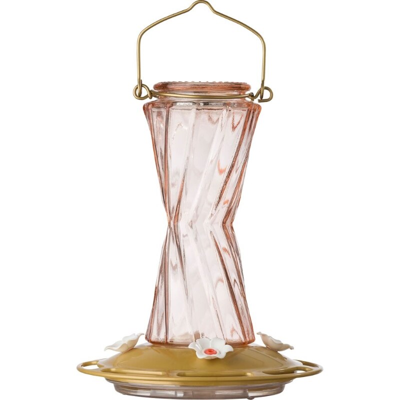 Picture of More Birds 433IN Bohemian Hummingbird Feeder - Gold - 20 oz