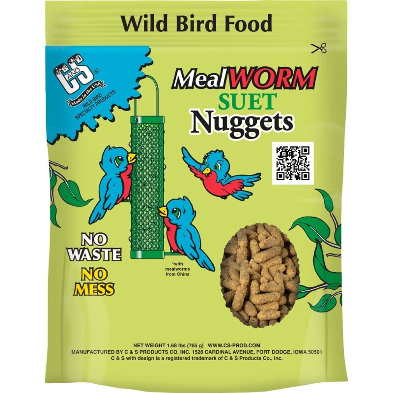 Picture of C&S 100214182 C&S Suet Nuggets - Mealworm - 27 oz