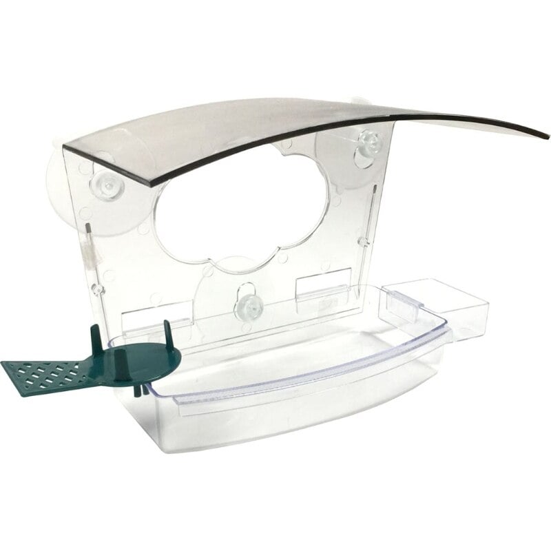 Picture of Audubon 23954 Mixed Treat Plastic Window Feeder - Clear - 1 lbs