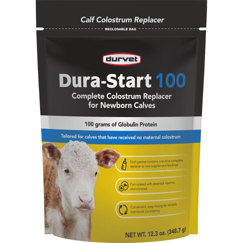 Picture of Durvet 001-10296 Durvet Dura-Start 100 Colostrum Replacer - 12.3 oz