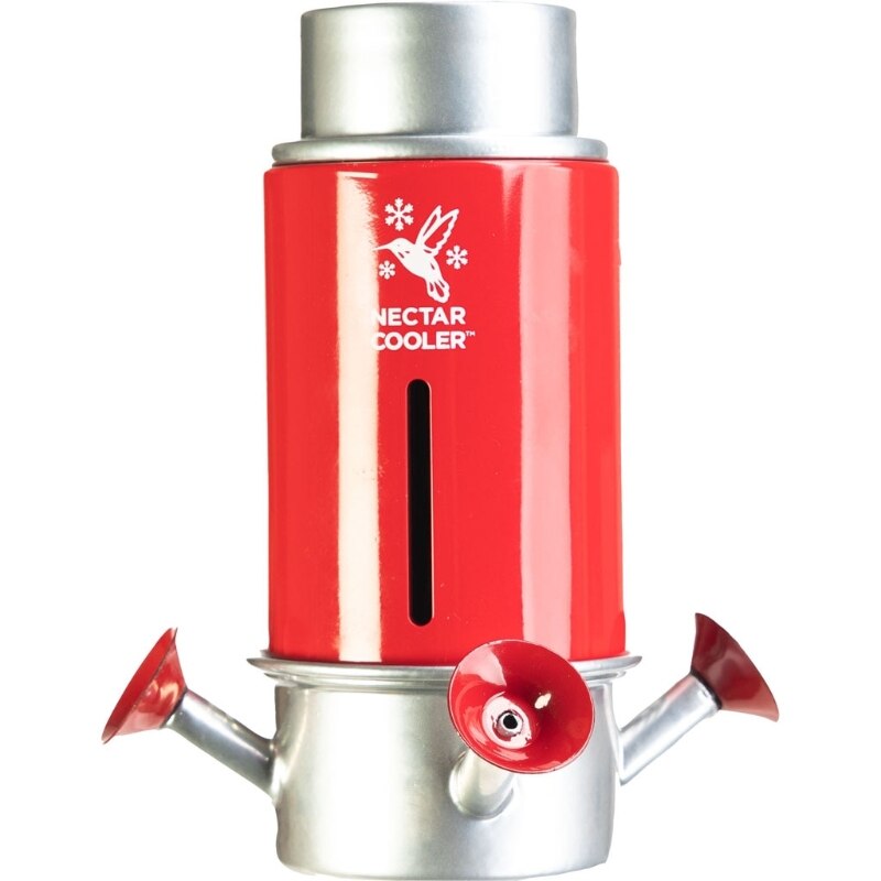 Picture of Wild Bird Lovers 24978 Wild Bird Lovers Insulated Hummingbird Feeder - Red - 30 oz