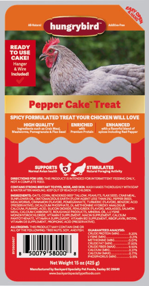 BY0800807 Peppercake Treat, Hot Pepper - 15 oz