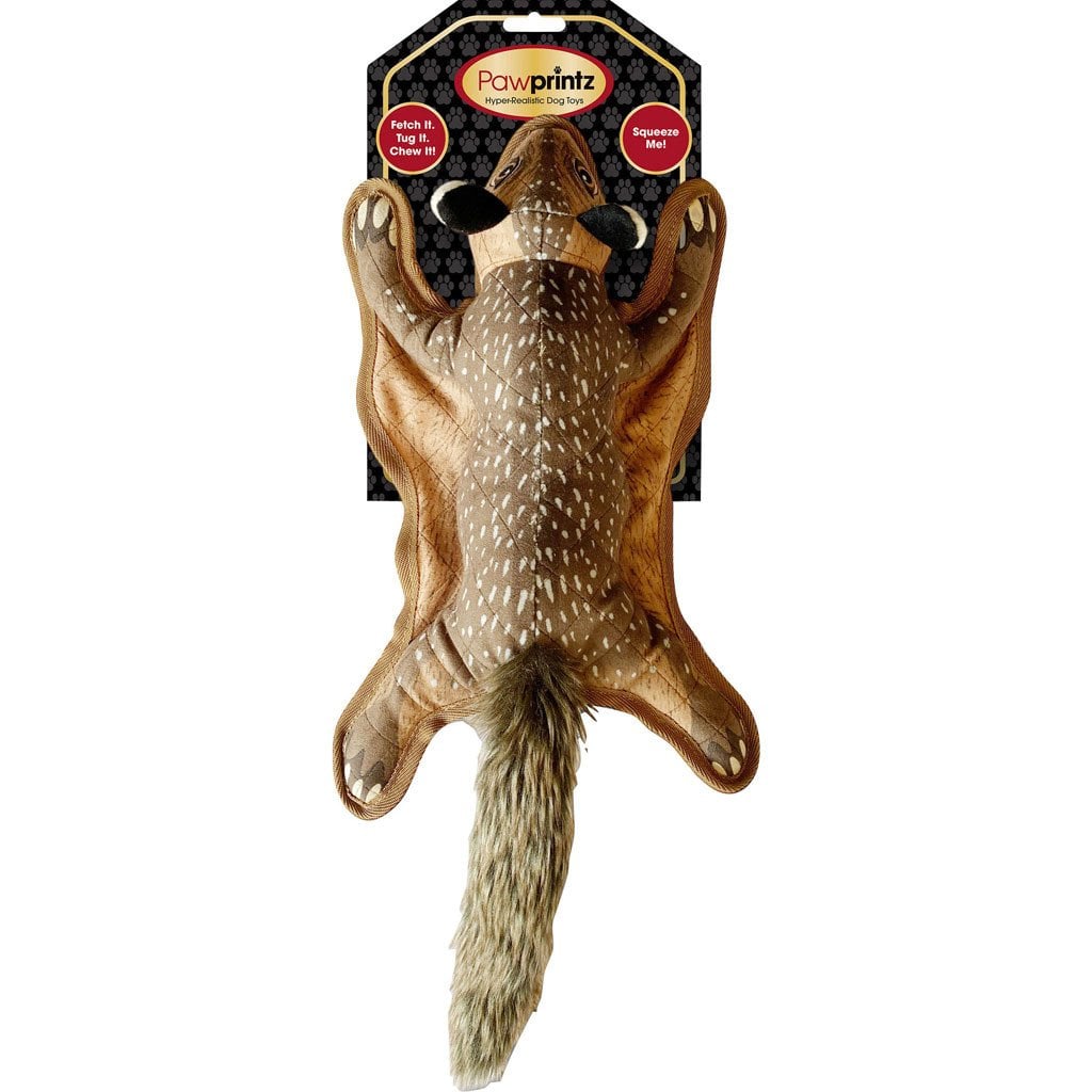 1269 Squirrel Plush Dog Toy