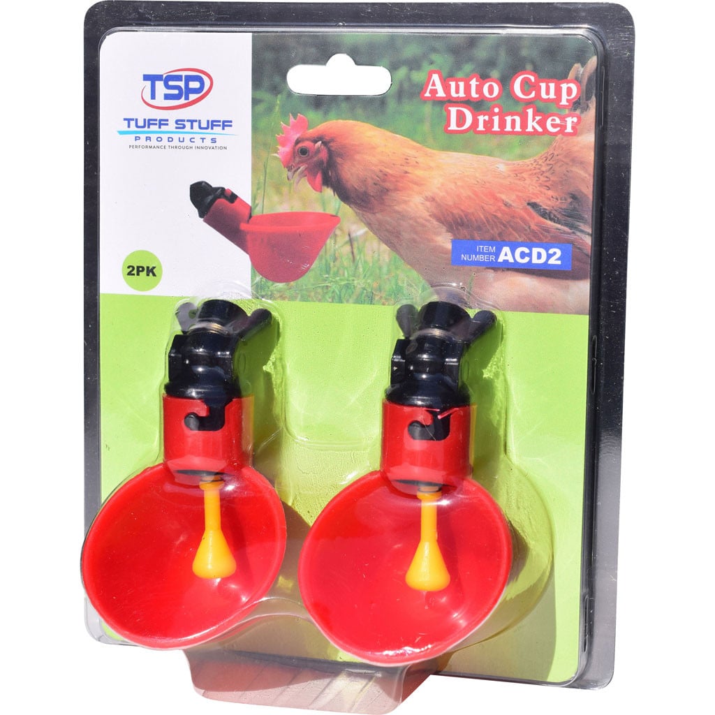 ACD2 Auto Chicken Cup Drinker - Pack of 2