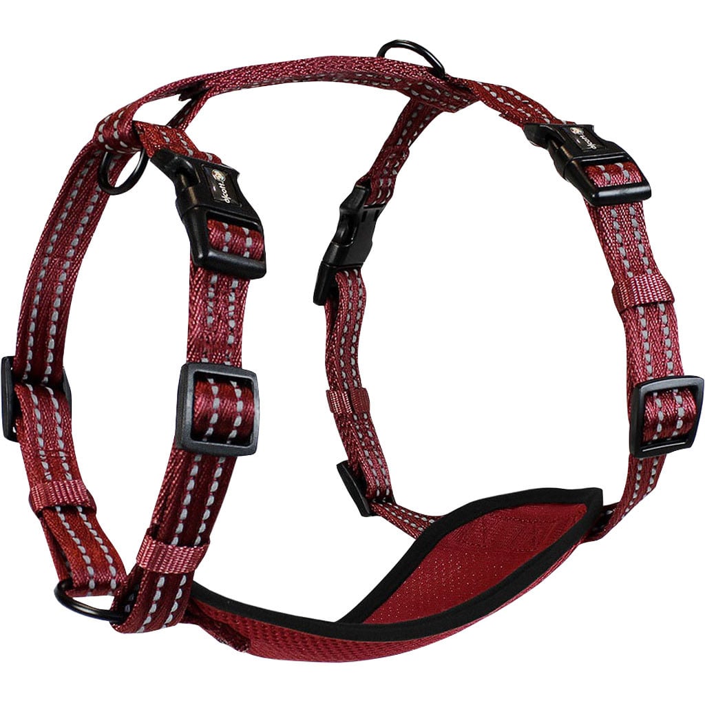 HNS ES MD RD Adventure Harness, Red - Medium